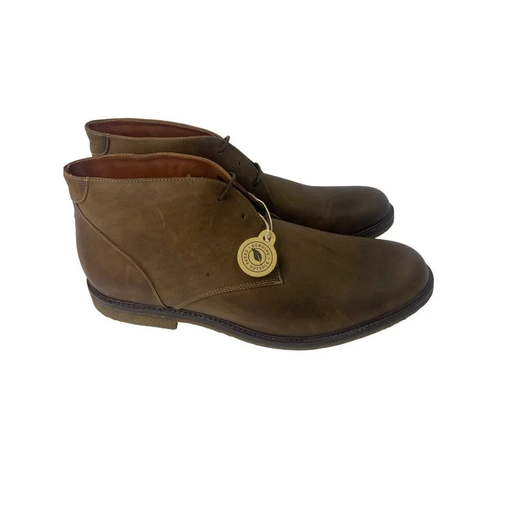 Johnston‎ & Murphy Men's Copeland Chukka 25-1870 Brown Leather Size 15M
