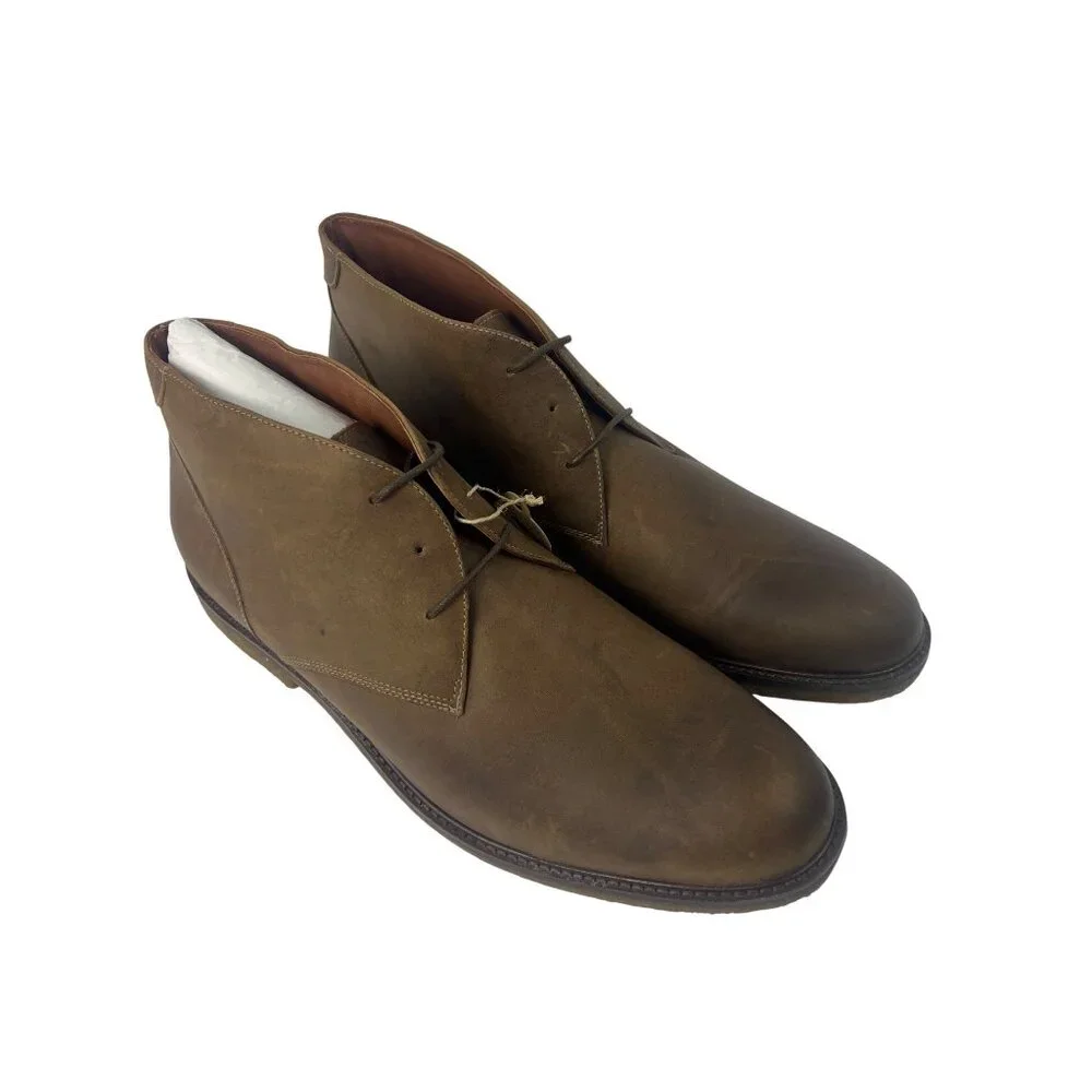 Johnston‎ & Murphy Men's Copeland Chukka 25-1870 Brown Leather Size 15M