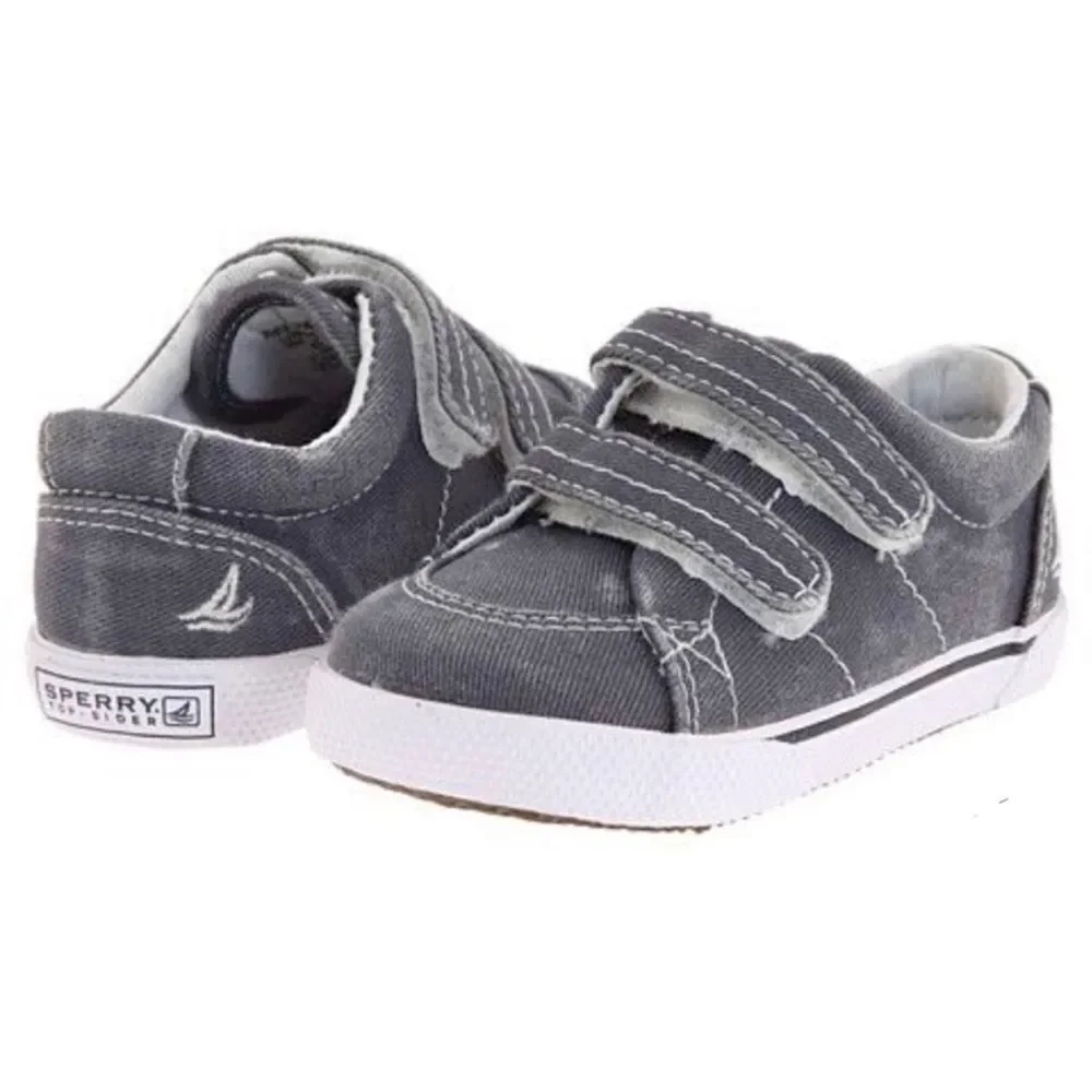 Sperry Halyard H&L‎ Velcro Crib Navy Shoes 3M New in box