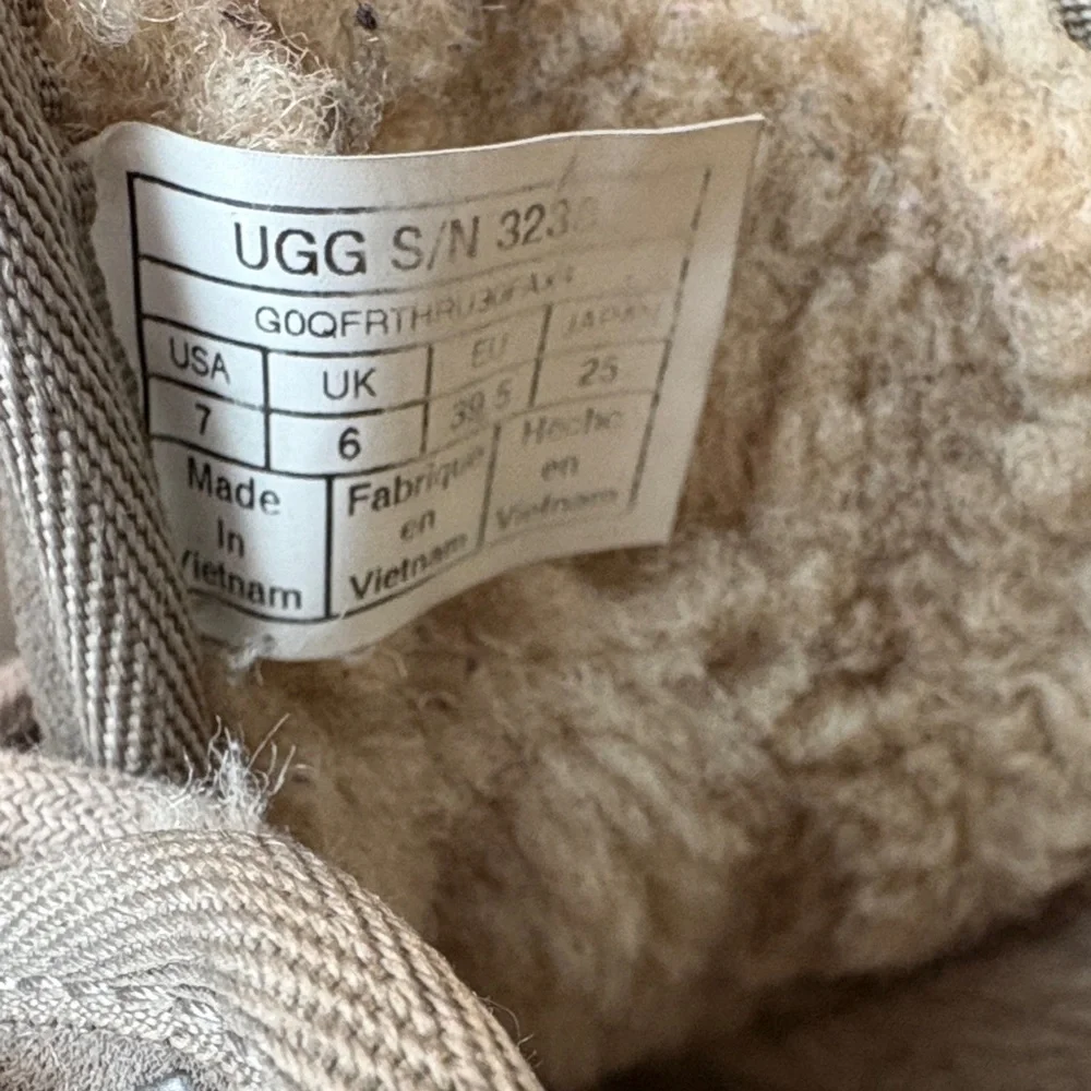 UGG taupe suede