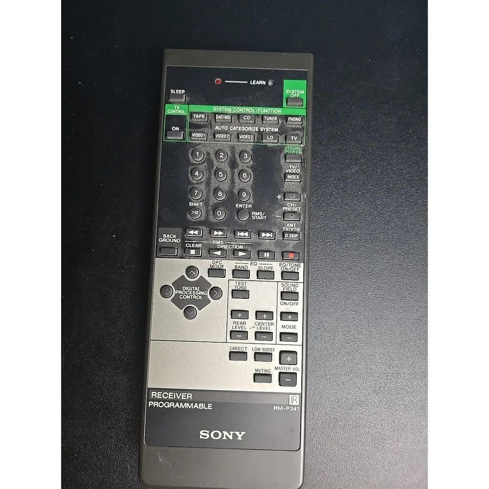 Sony RM-P341 Audio Receiver Remote‎ for STRD1015 STRDE1015G STRGX9