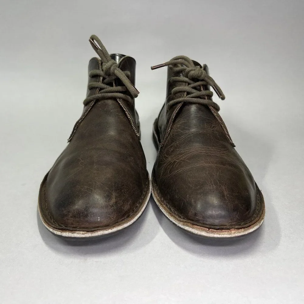 Varese Men's Gobi II Brown Leather Chukka Boots‎