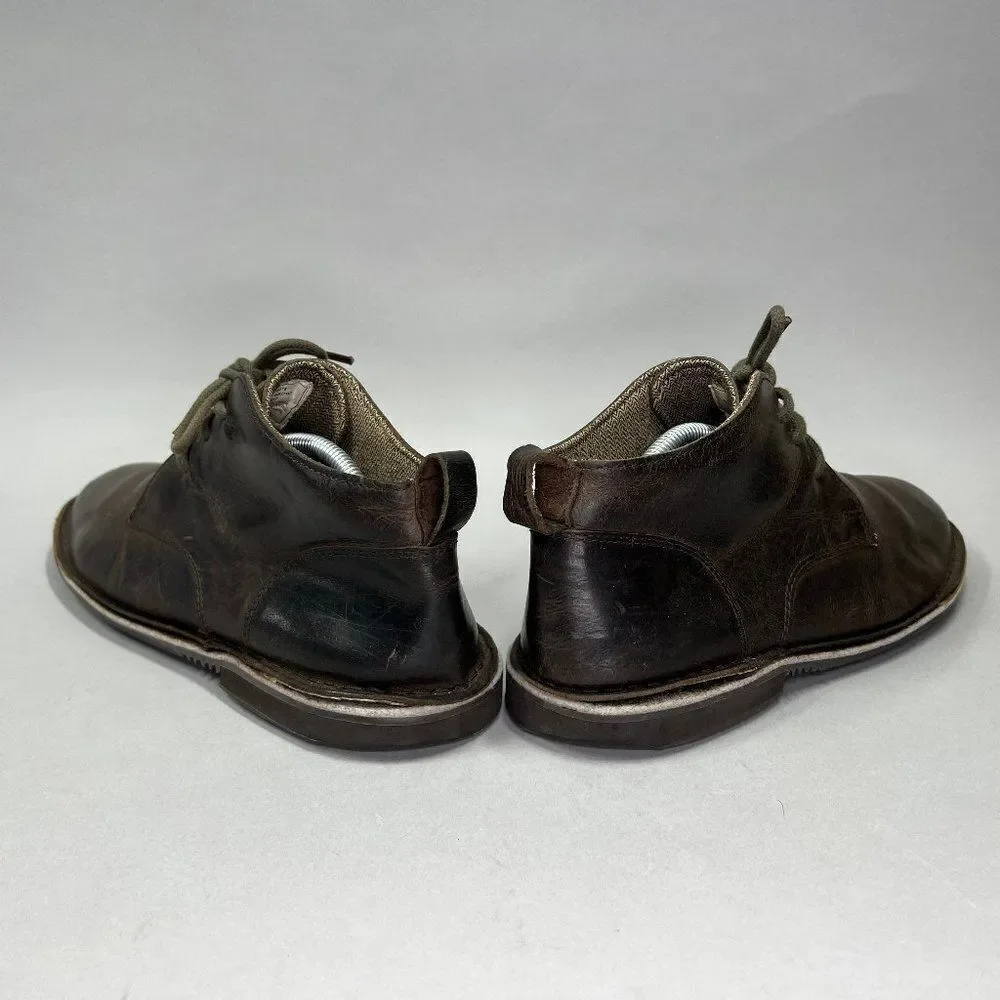 Varese Men's Gobi II Brown Leather Chukka Boots‎