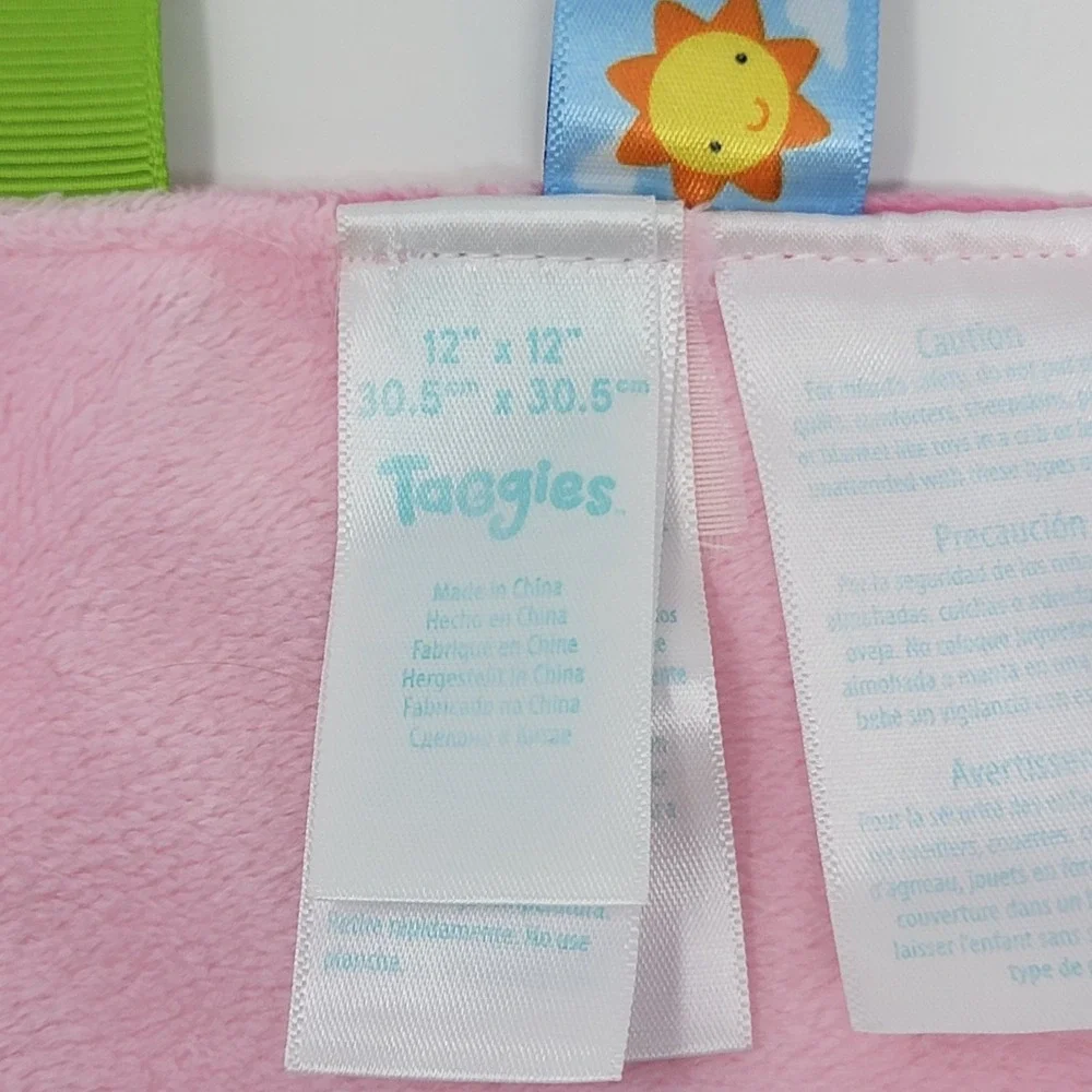 Taggies soft pink