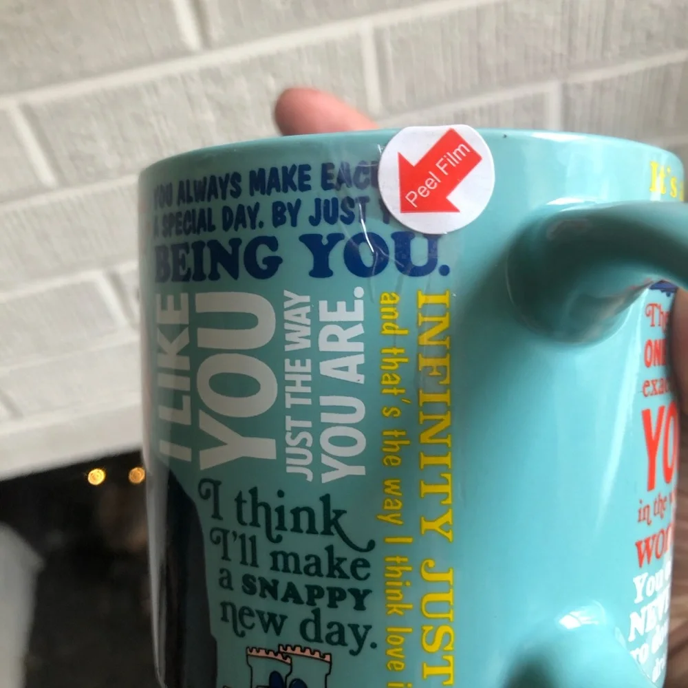 New Mister  Rogers mug- color changes with heat
