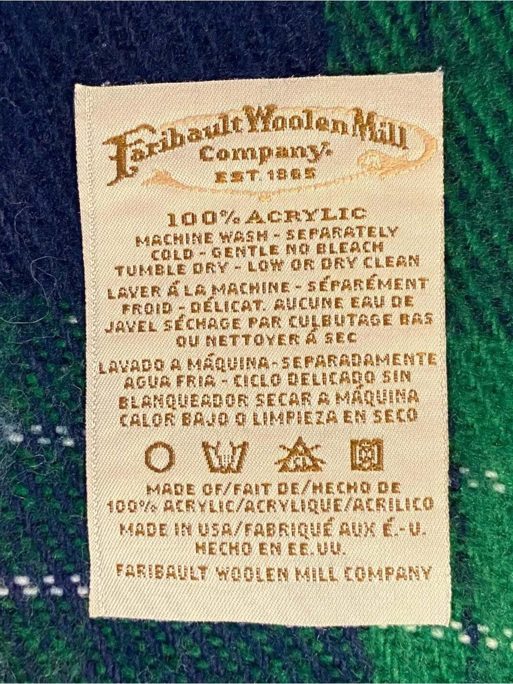Faribault vintage woolen