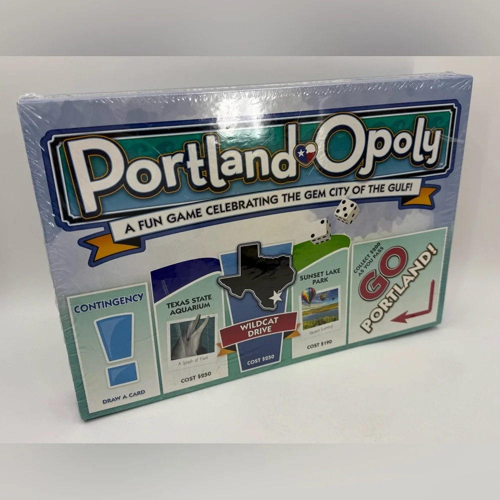 Monopoly Board Game Portland-Opoly‎ Portlandopoly Portland TEXAS New NIB