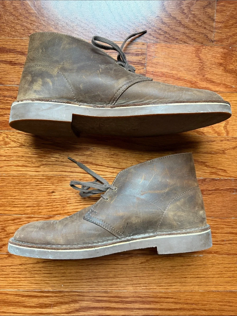 Clarks soft suede