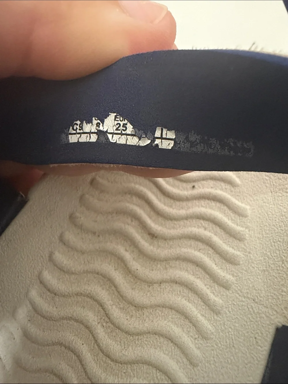 Native Kids Magenta and Navy Sandals