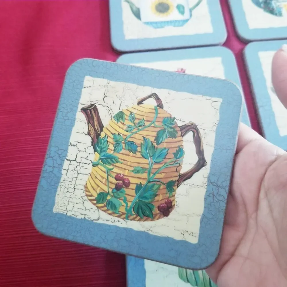 Unbranded pimpernel coasters