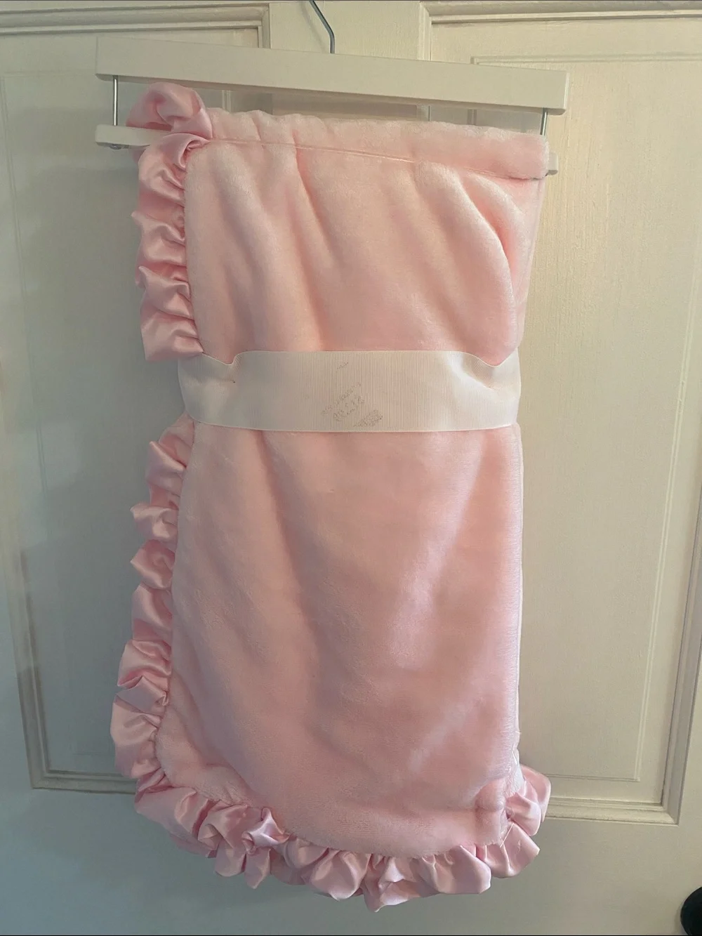 Plush Pink Little Girls Blanket