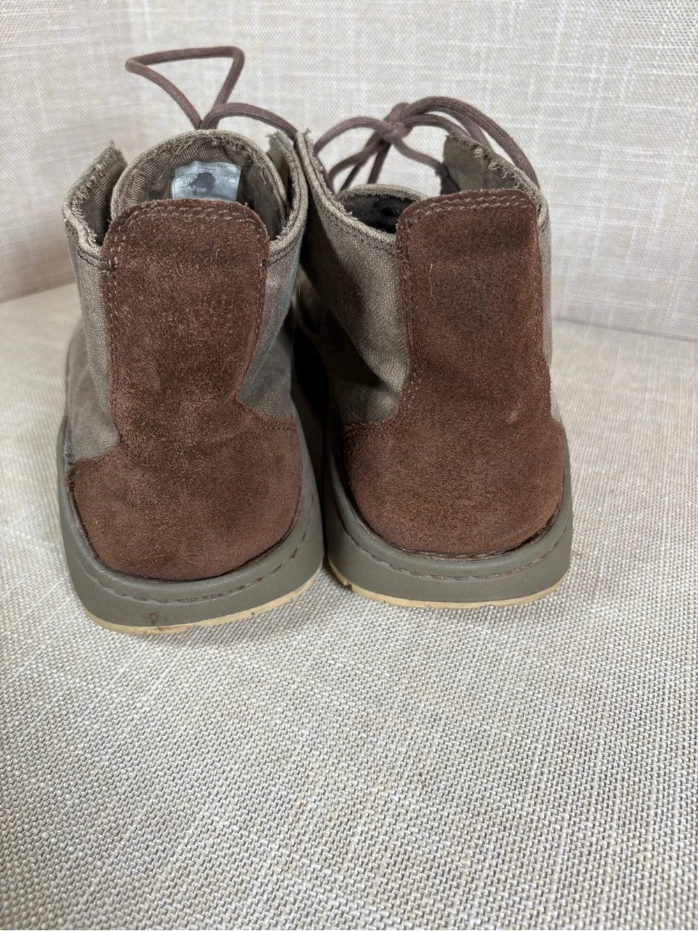 Chaco Men's Brown Canvas Chukka Boots
