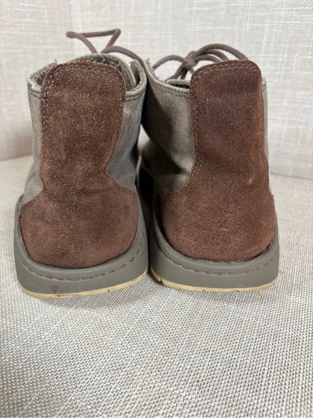 Chaco Men's Brown Canvas Chukka Boots