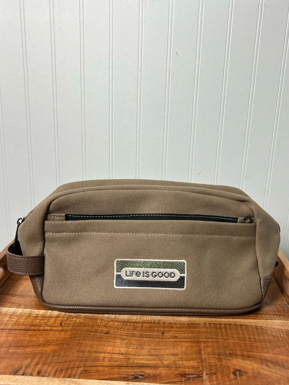 New Life is Good Toiletries Dopp Bag
