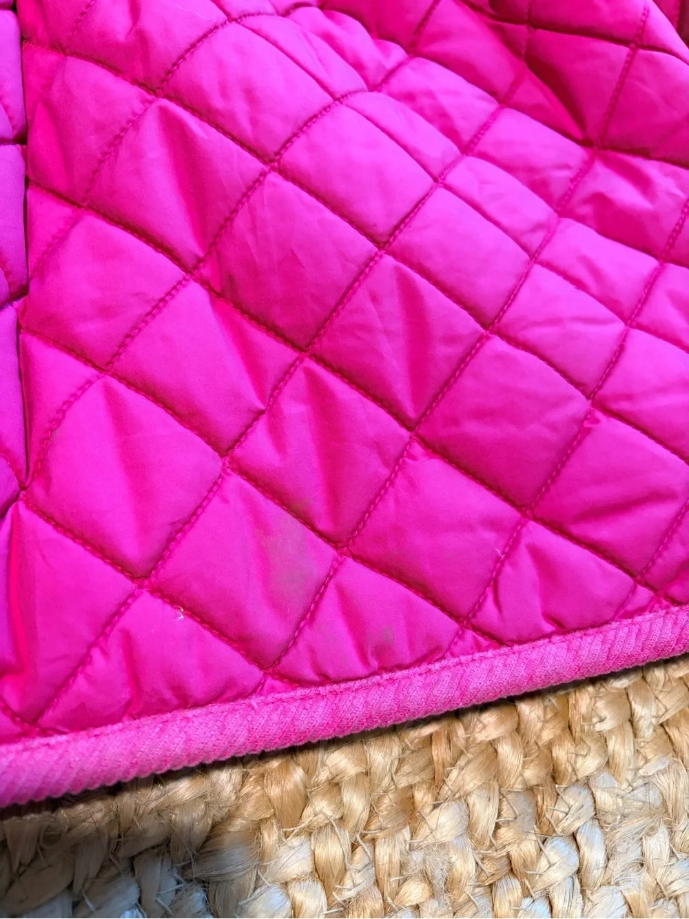 Ralph Lauren Hot Pink Quilted Jacket