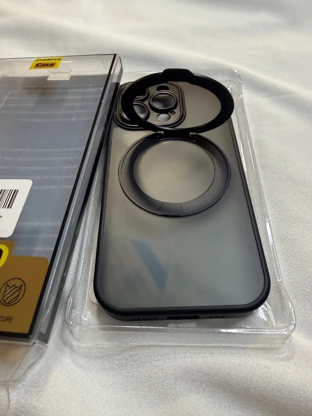 no branded magnetic built black