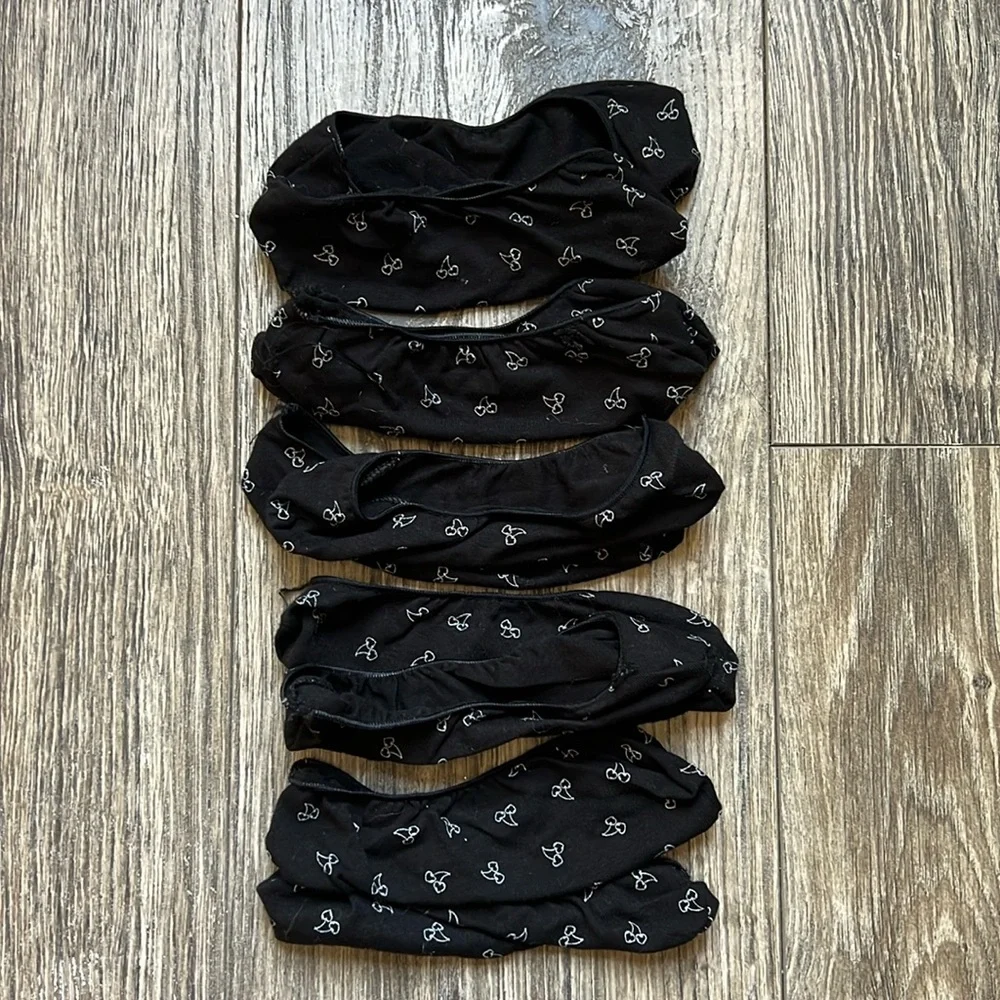 5 Pairs No Show Socks