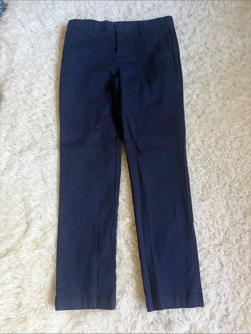 NWOT - Old Navy Kids Build In Flex Navy Dress Pants