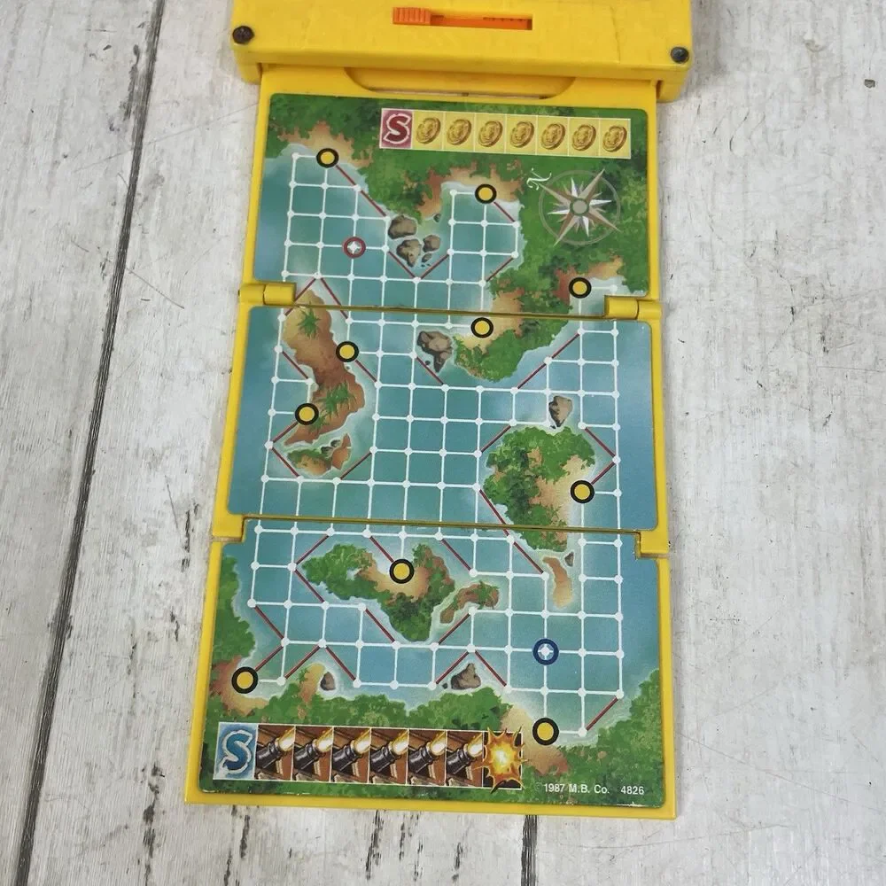 Vintage 1987 Milton Bradley Flipsiders Game Scavengers Gold 100% Complete