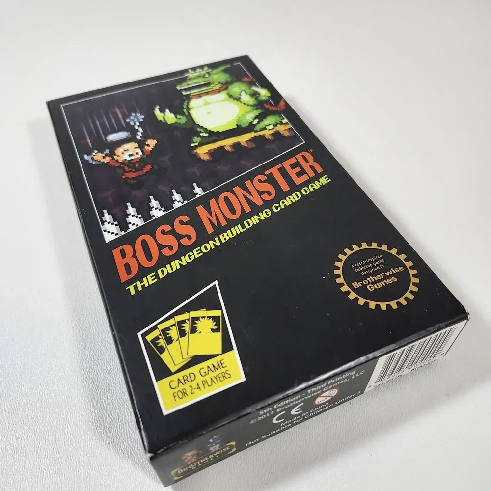 Boss Monster The Dungeon Building Card Game Tabletop Brotherwise Games 2017