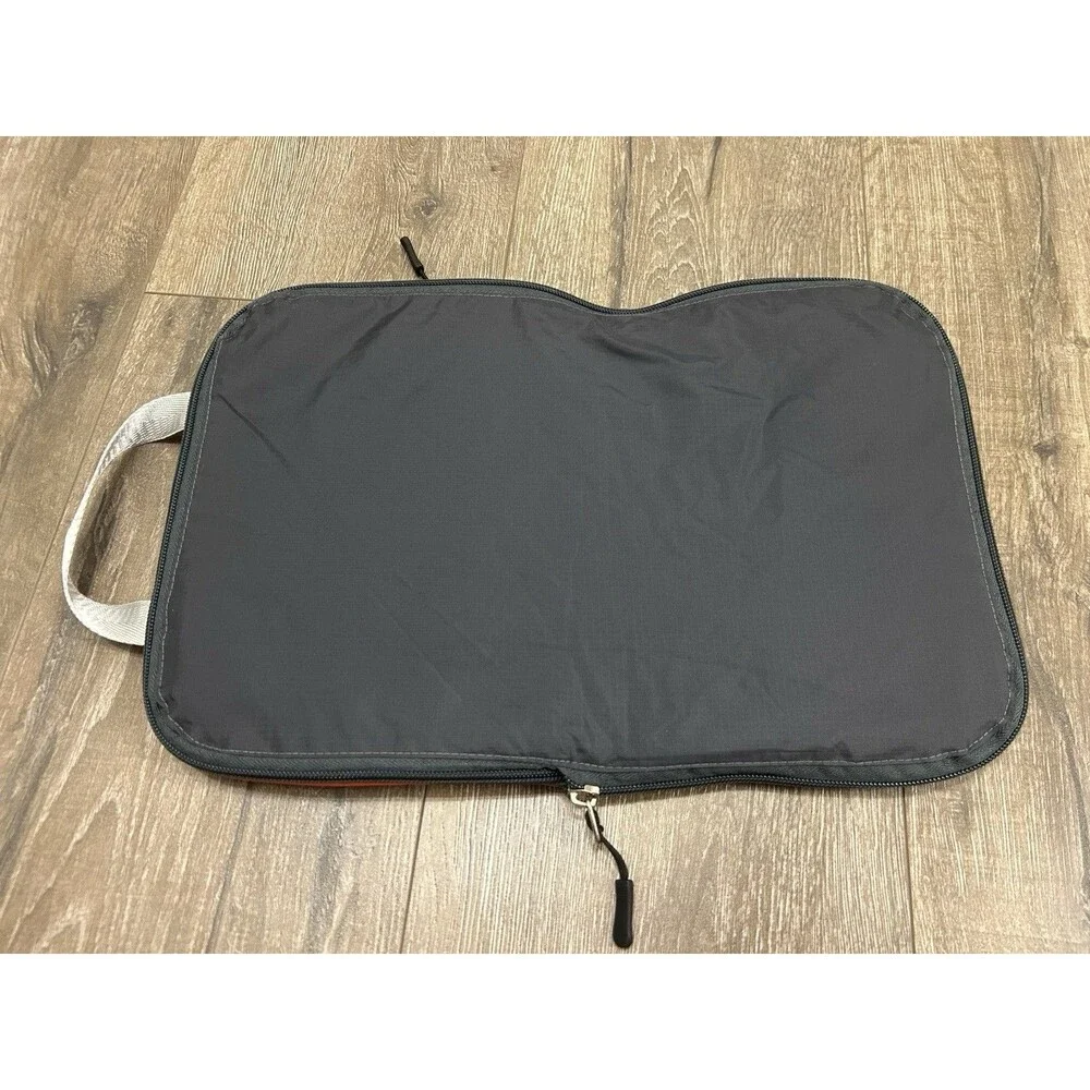 Tripped Compression Packing Cube Black ~14” X 9” (Single One)
