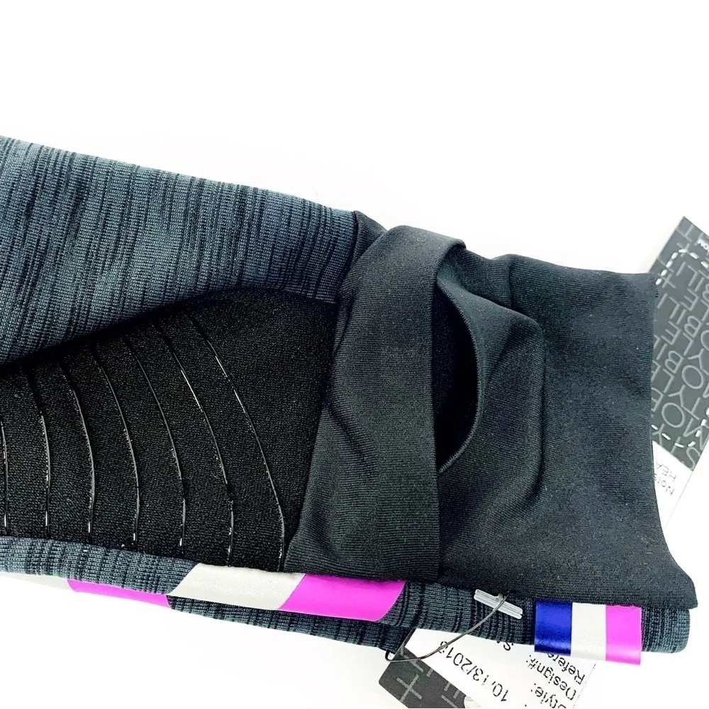 Pink & Grey Knit Earmuff Headphones • Fleece Lined Gloves Set • NWT