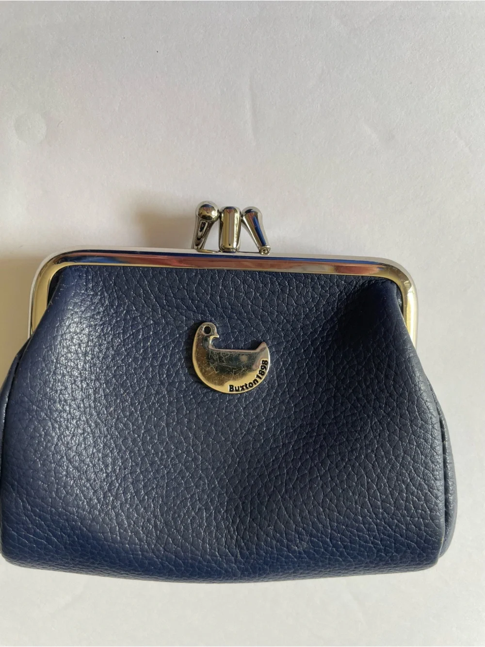 Buxton compact navy