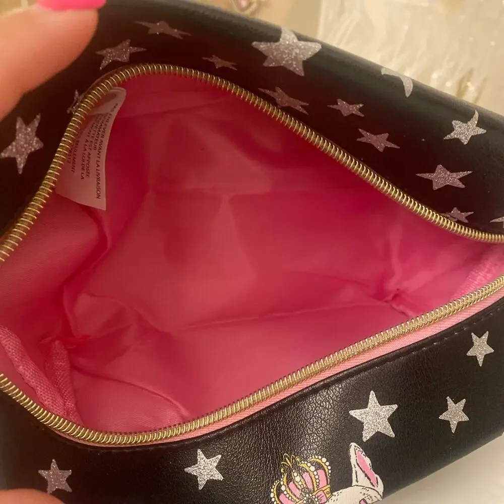 Pardon my Frenchie Juicy Couture pencil pouch or make up bag