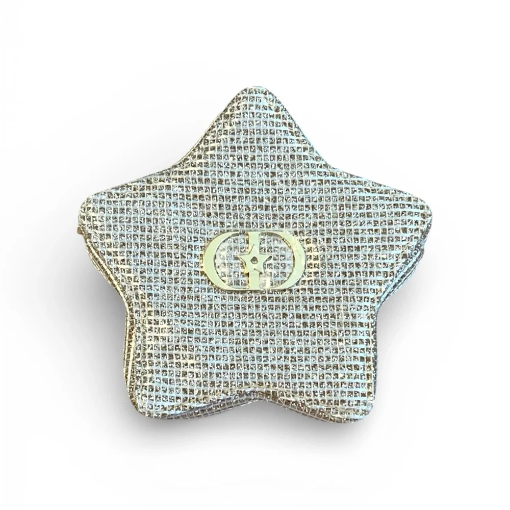 ✨ Dior Beauty Limited Edition Holiday Rhinestone Star Pouch / Mini Bag ✨