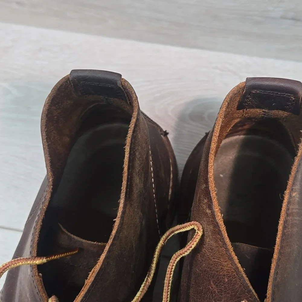 Red Wing Men 3322 Weekender Shoes Brown Lace Up Leather Chukka Boots Sz 13D