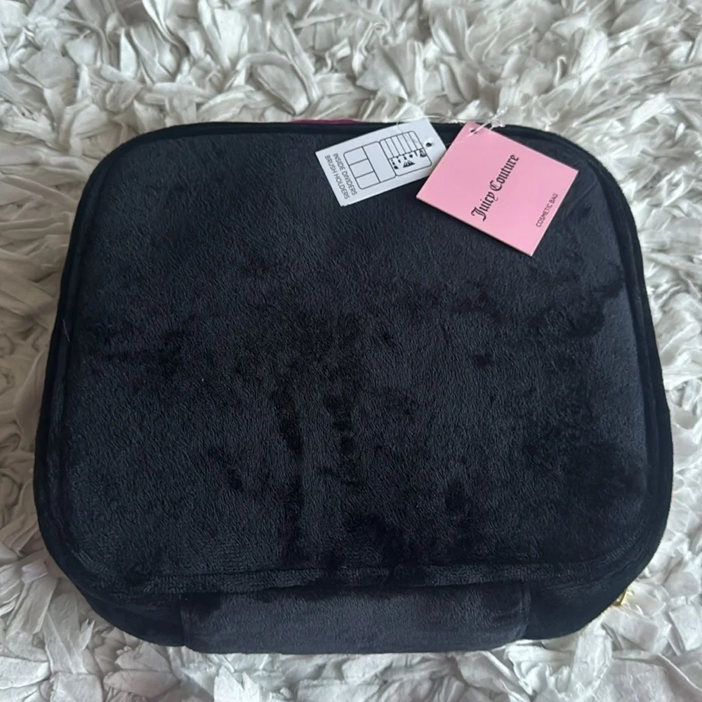 NWT Juicy Couture Makeup Cosmetic Case Bag
