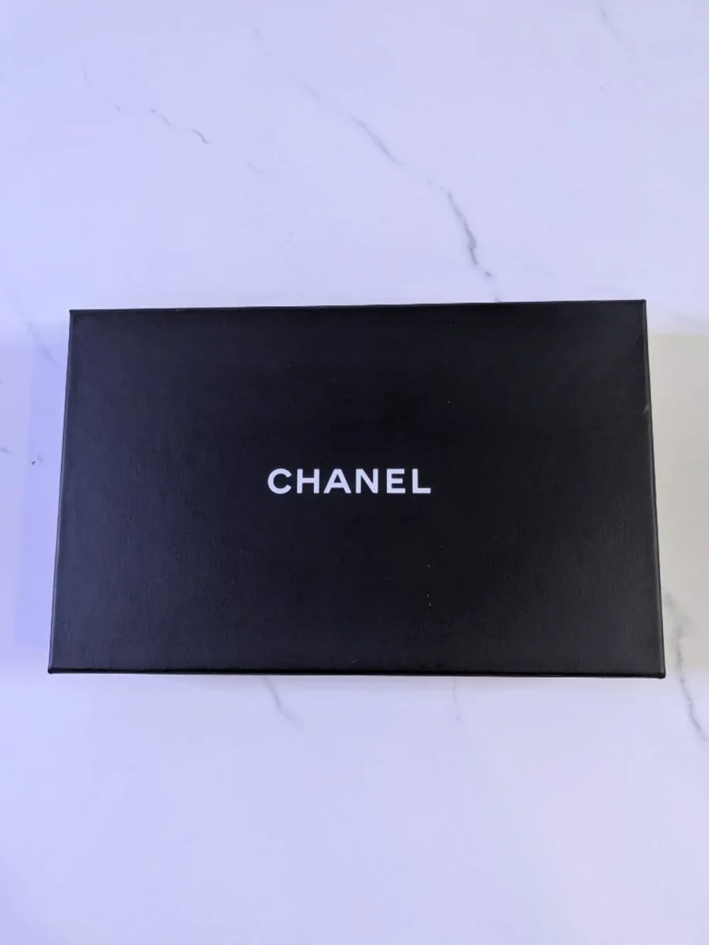 CHANEL Mini O-Case Zip Pouch — Red Chevron Quilted Lambskin, Studded Trim