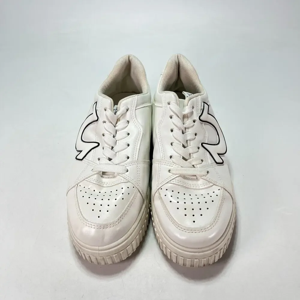 True Religion Stashaus White Low Top Casual Lifestyle Sneakers Women's Size 8