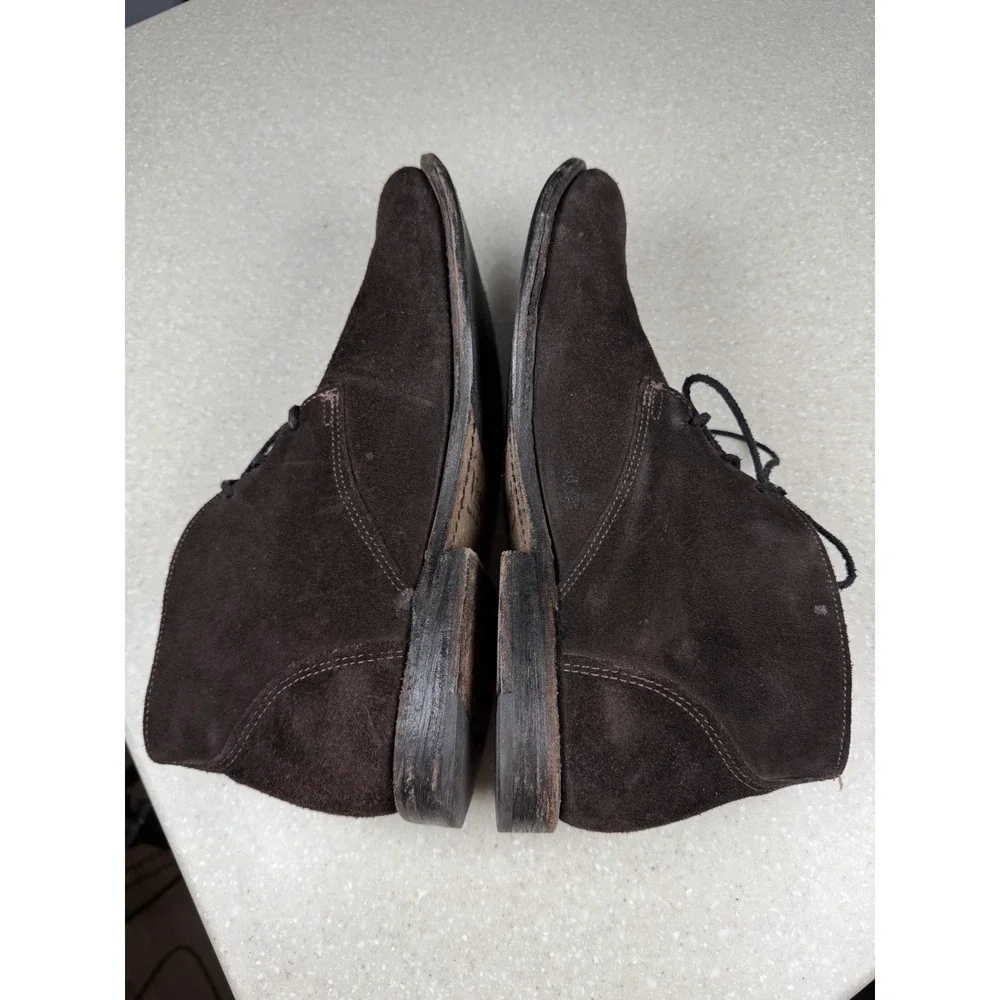 Vintage Shoe Company Suede Brown Chukka Boots Men's Sz 10.5 M