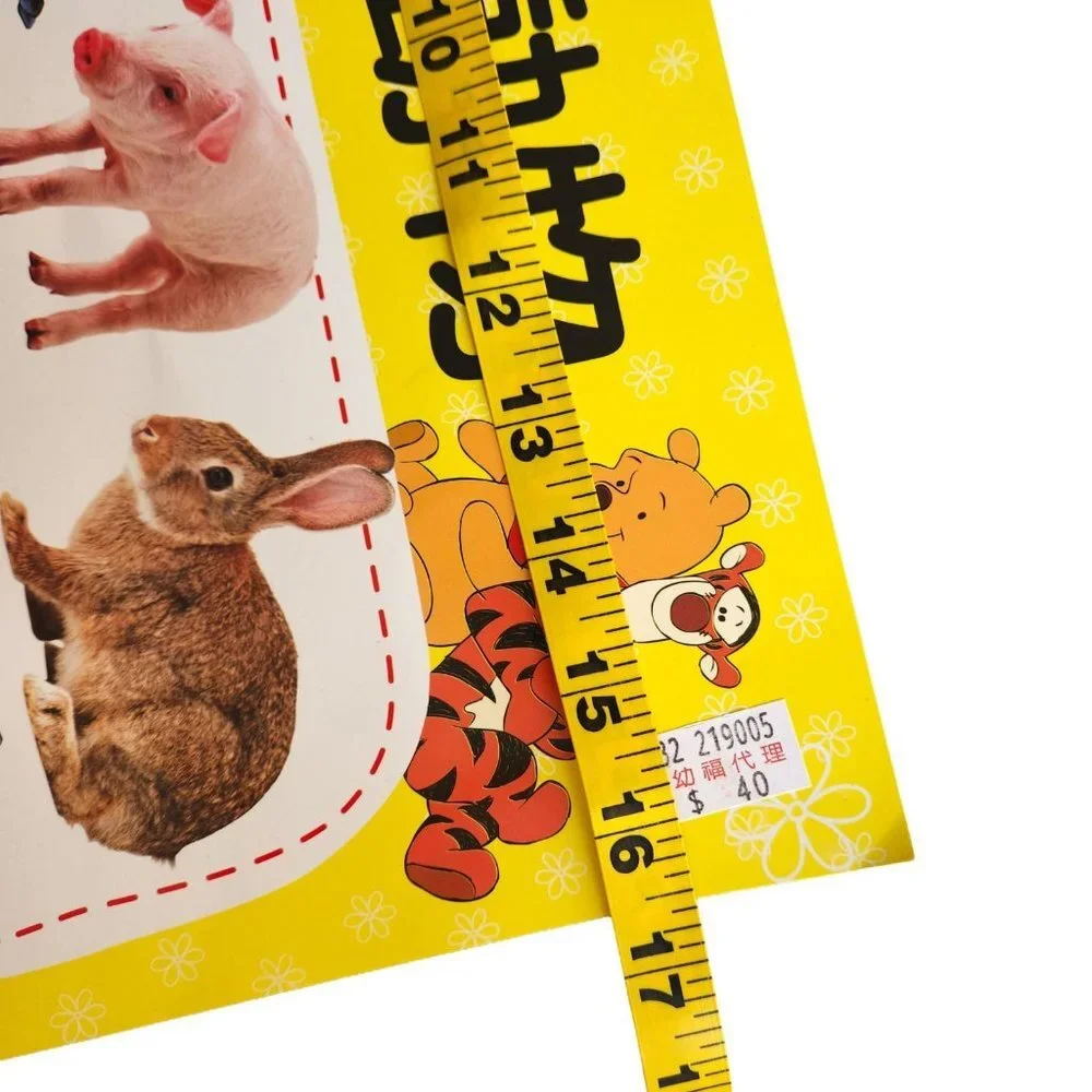 Set of 6 Learn Chinese for‎ Kids Poster Bilingual Chinese Classroom Nursery
