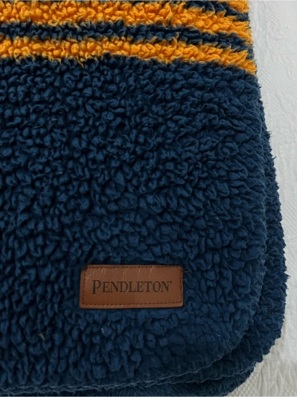 Pendleton Sherpa Fleece Blanket Queen Size