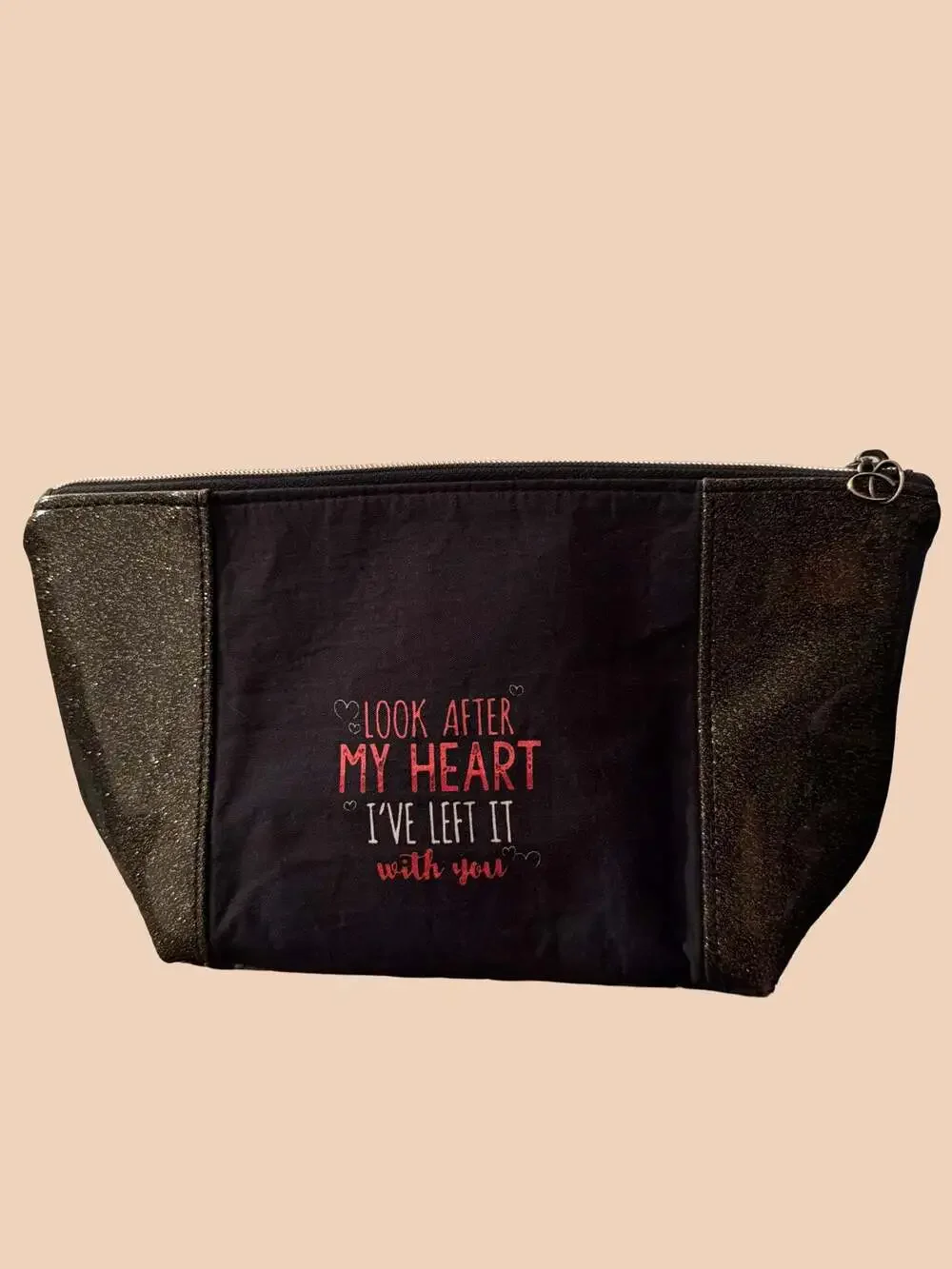 MEIKIUP Movie Inspired Gift Edward Inspired Makeup Bag Movie Fans (Sparkle Bag)