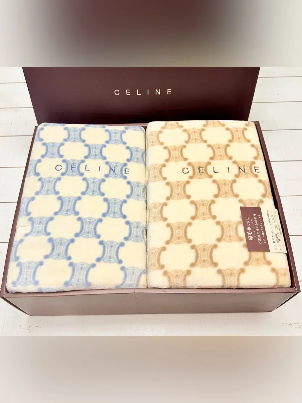 NEW Celine Fleece Blanket-  Deadstock