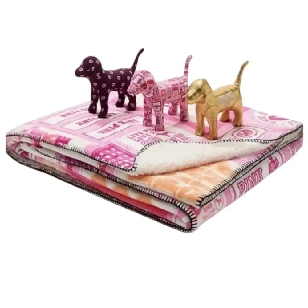 Victoria Secret's Blanket/Mystery Mini Dog Combo NWT/NIP