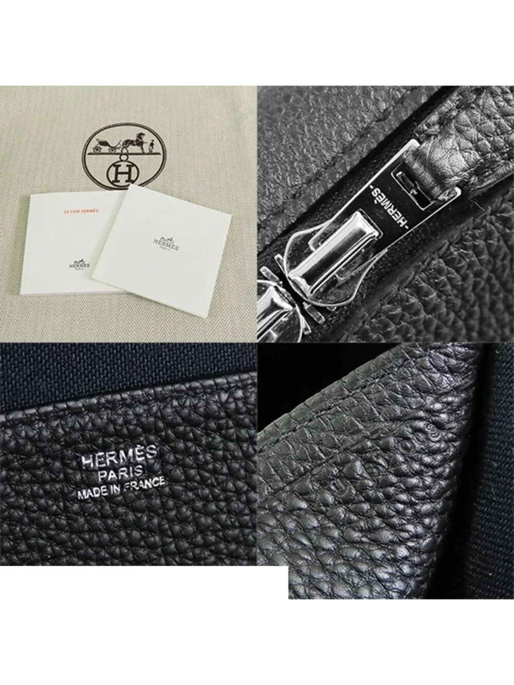 Hermes part black depth