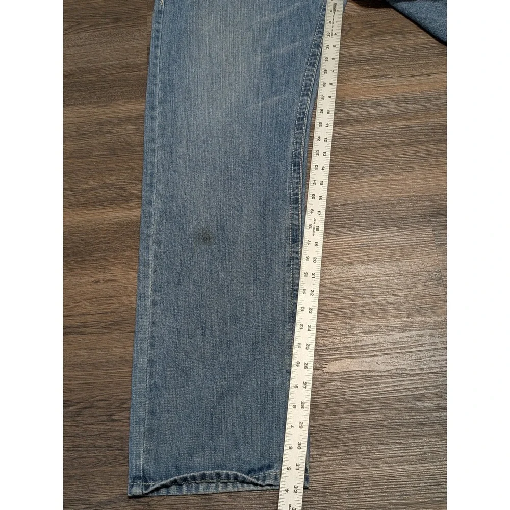 True Religion Joey Super T Mens Blue Jeans 38x34(32)‎ Light Wash Made in USA
