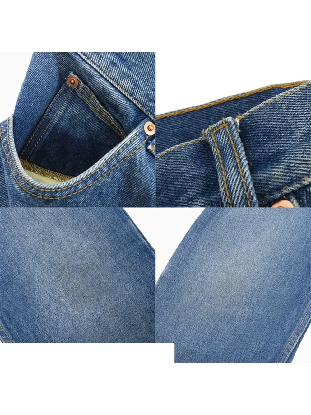 Gucci Denim Pants Light Blue Cotton Full Length 34