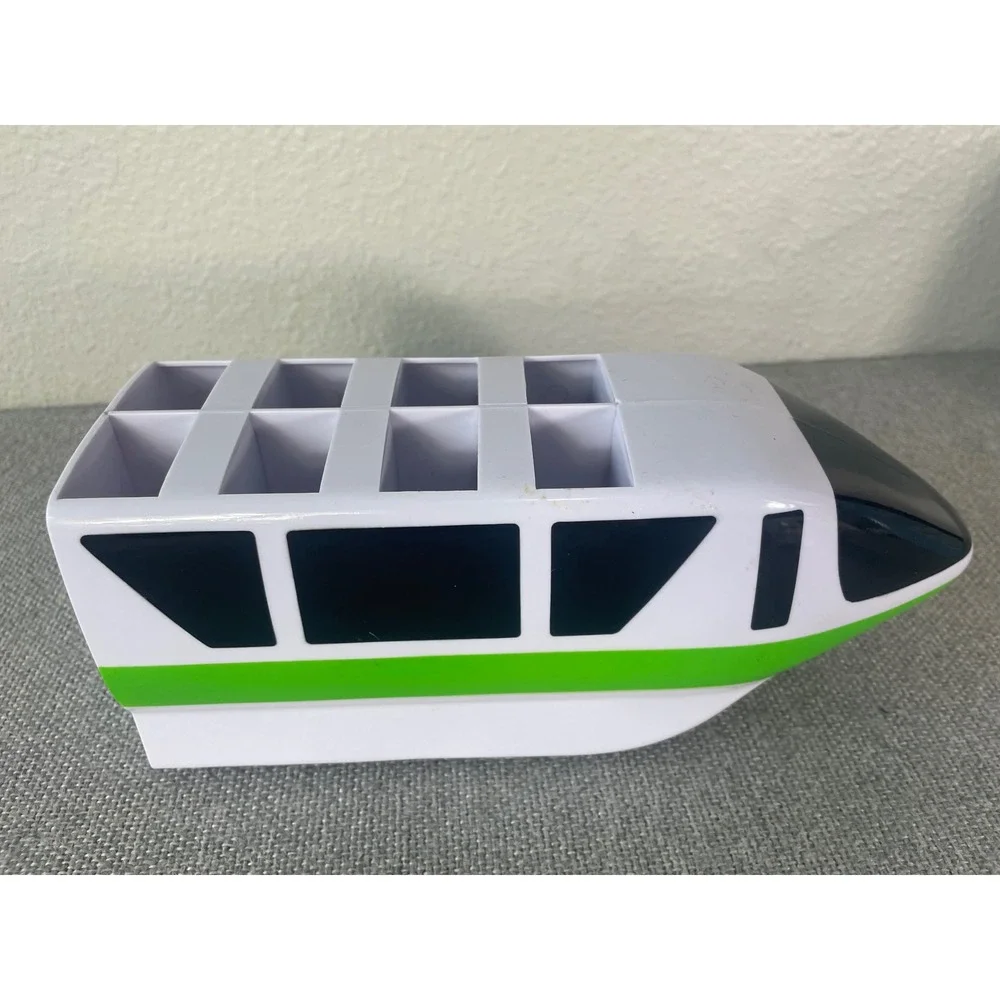 Disney Parks Monorail Green PEZ Dispenser Display Holder Walt Disney World