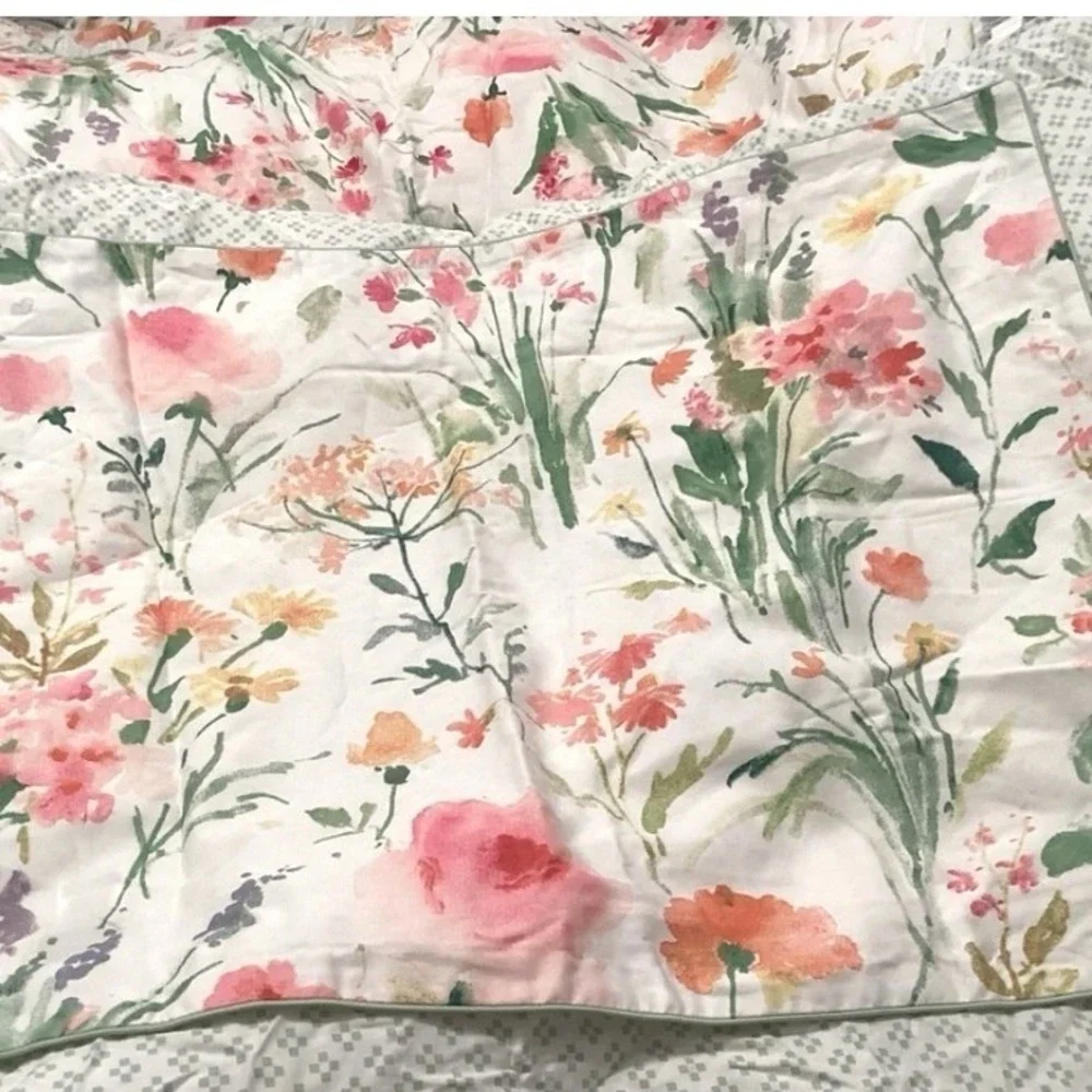 Lauren Ralph Lauren‎ NWT Marguerite King Comforter Set Floral Green Multi NEW