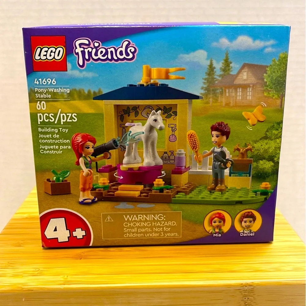 LEGO Friends Pony-Washing Stable 60 pcs‎ 41696 NEW
