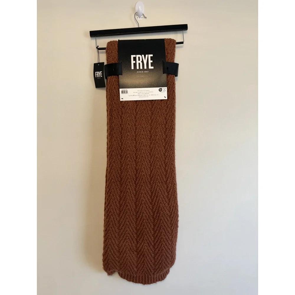NWT FRYE Faux Mohair Oversized Throw Blanket 50