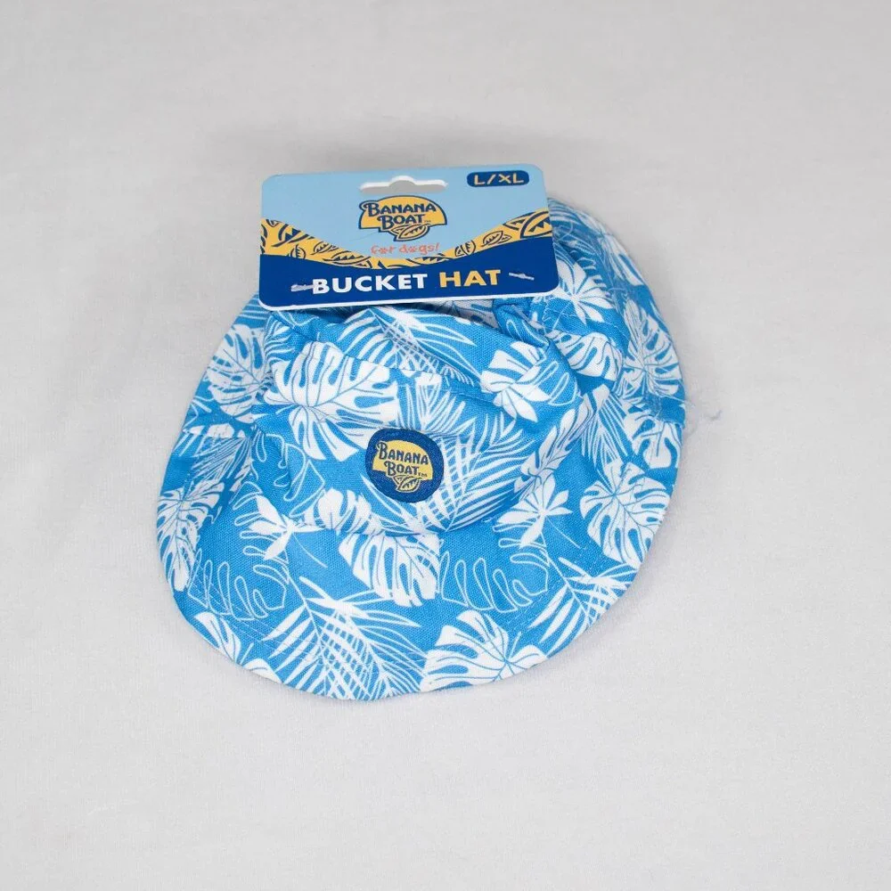 Banana Boat Bucket Hat With Drawstring‎ For DOGS