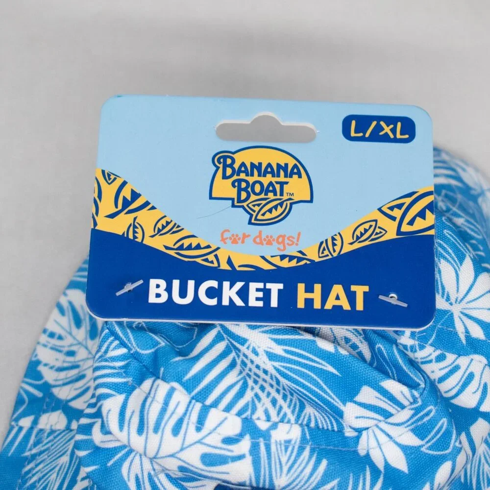 Banana Boat Bucket Hat With Drawstring‎ For DOGS