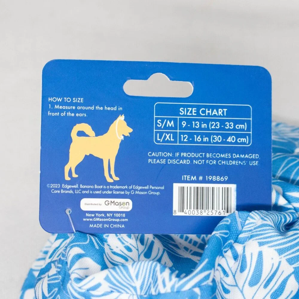 Banana Boat Bucket Hat With Drawstring‎ For DOGS