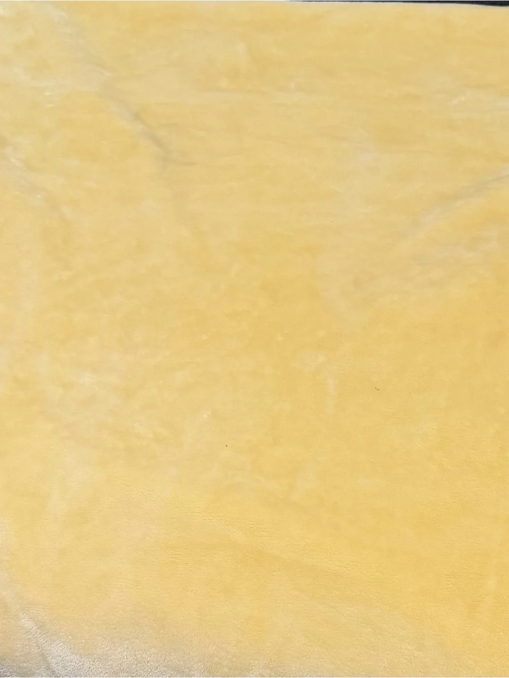 Rae Dunn Yellow Plush Kids Pajama Blanket with 'Best Mom' Patch